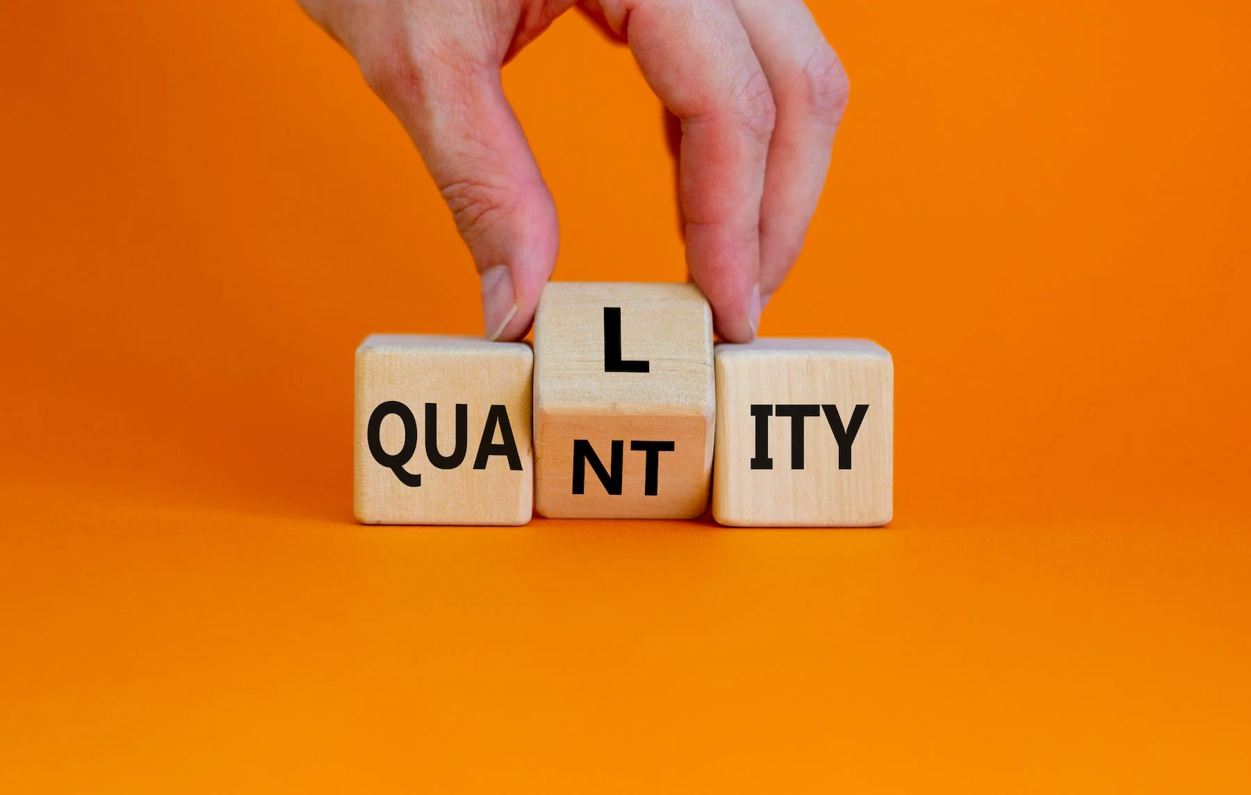 Quality over Quantity