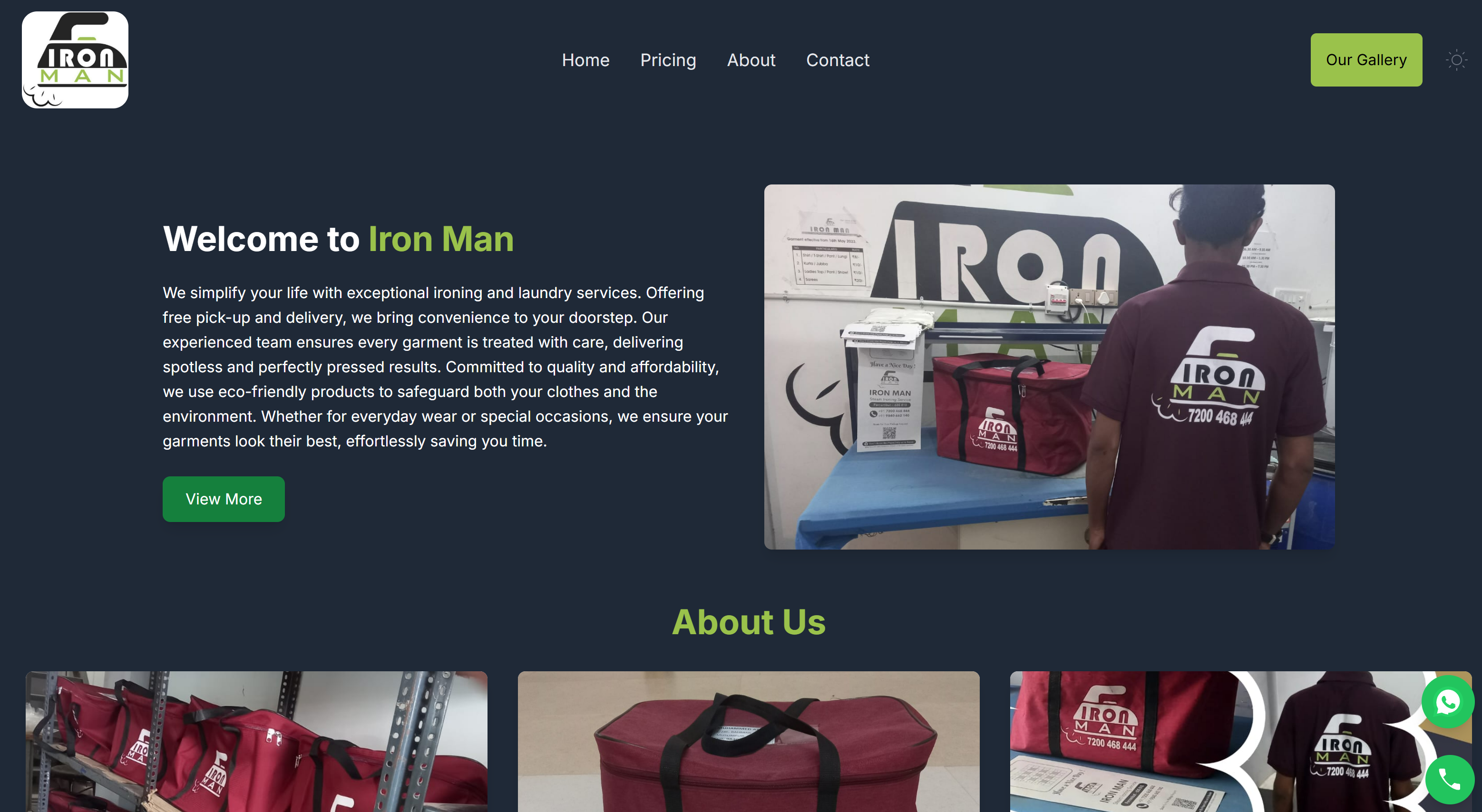 Ironing Company